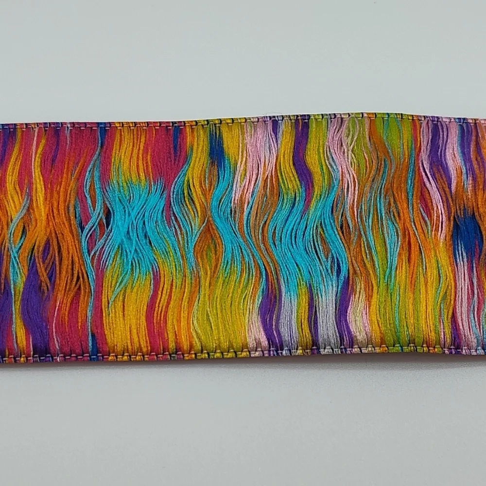 RENAISSANCE Odile Bailloeul Owl Jacquard Ribbon 1.5” 2+ Yards RARE OOP - Picture 3 of 5